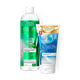 Мицеллярная вода Eveline Facemed+ с алоэ вера 3 в 1 освежающе-успокаивающая, 500 ml + Очищающий гель Eveline Facemed+ 8 в 1 против несовершенства кожи, 150 ml