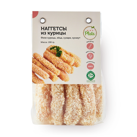 Наггетсы куриные Kid's Plate замороженные