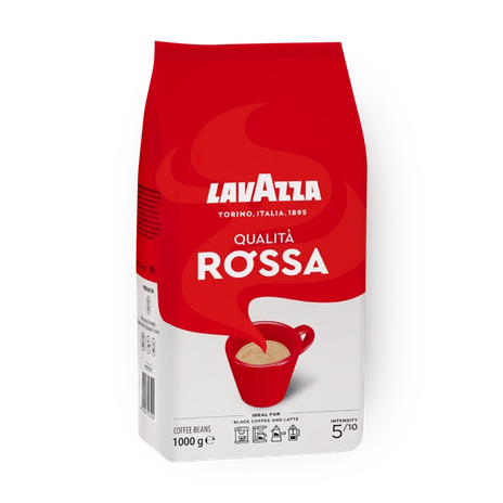 Кофе в зёрнах Qualita Rossa Lavazza