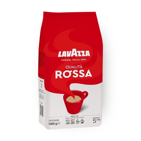 Кофе в зёрнах Qualita Rossa Lavazza