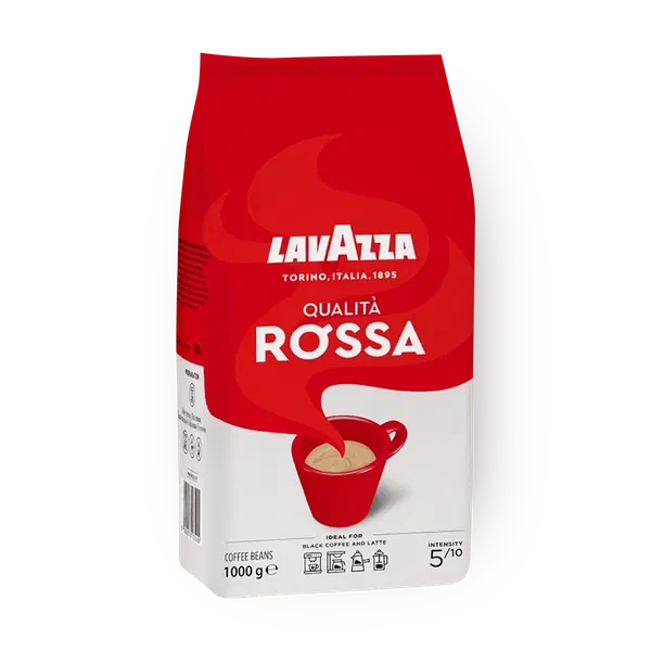 Кофе в зёрнах Qualita Rossa Lavazza