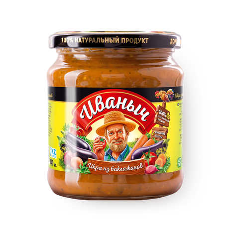 Икра из баклажанов «Иваныч»