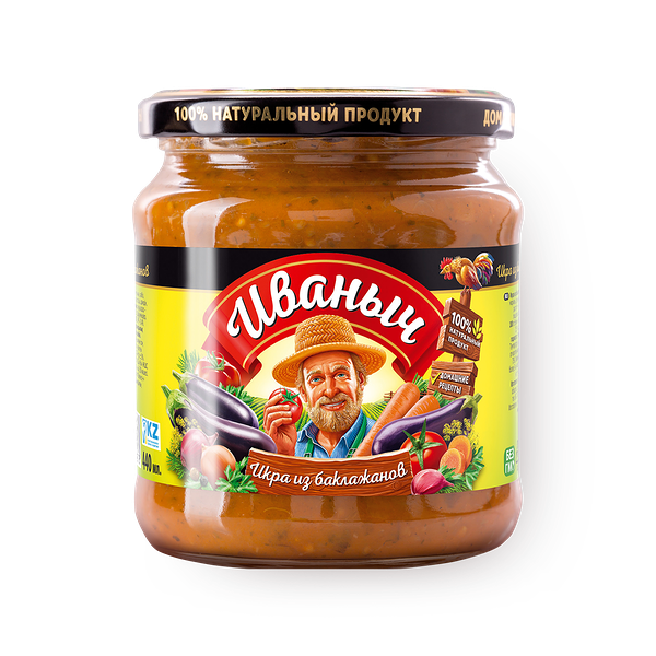 Икра из баклажанов «Иваныч»