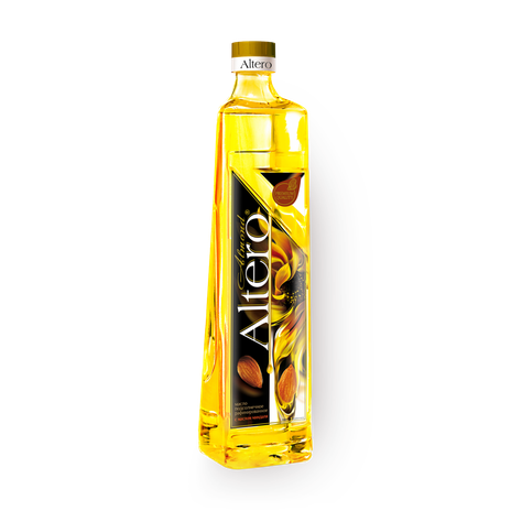 Масло подсолнечное Altero Almond с добавлением миндального масла
