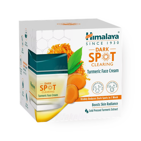 Крем для лица Himalaya Herbals против чёрных точек с куркумой