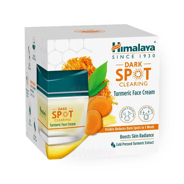 Крем для лица Himalaya Herbals против чёрных точек с куркумой