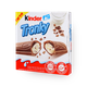 Kinder Tronky cocoa waffle filled with a layer of milk chocolate and milk cream