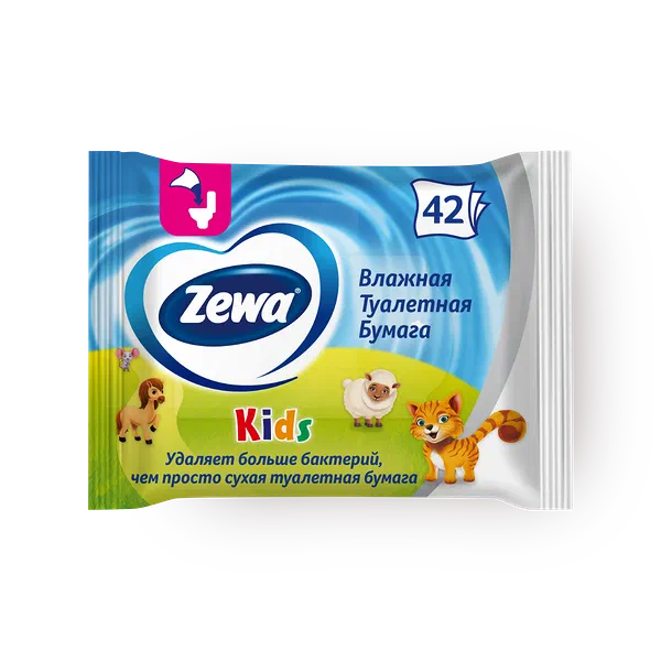 Салфетки влажные Zewa Детские