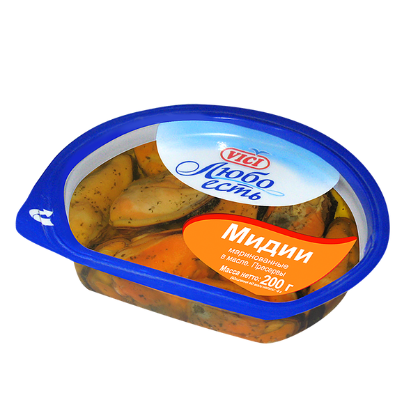 Мидии в масле Любо есть Vici