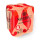 Nordic apple peach flavored sparkling drink