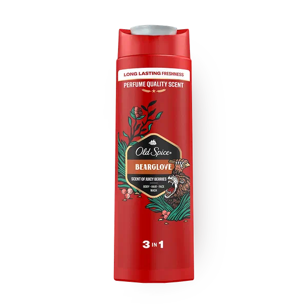 Гель для душа + шампунь Old Spice Bearglove 2 в 1