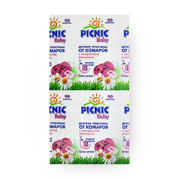 Пластины от комаров Picnic Baby