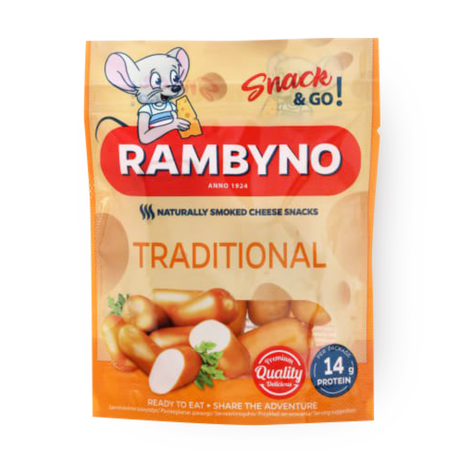 Rambyno nautally smoked cheese snacks