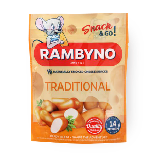 Rambyno nautally smoked cheese snacks