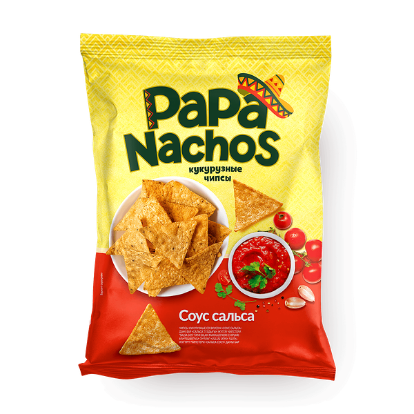 Чипсы Happy Crisp соус сальса