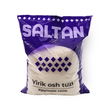 Соль йодированная Saltanat крупная Extra