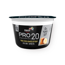 Danone Pro no sugar banana toffee