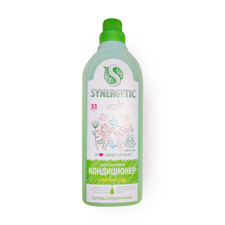 Кондиционер для белья Synergetic Райский сад