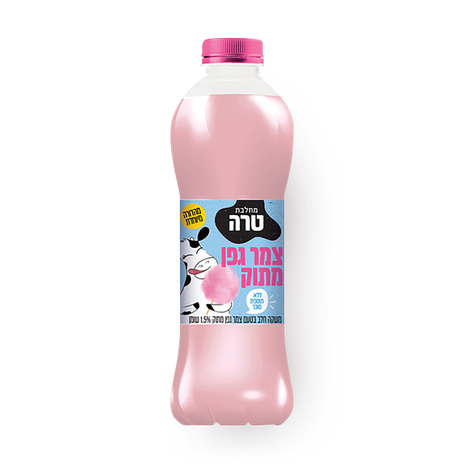 טרה משקה חלב צמר גפן מתוק
