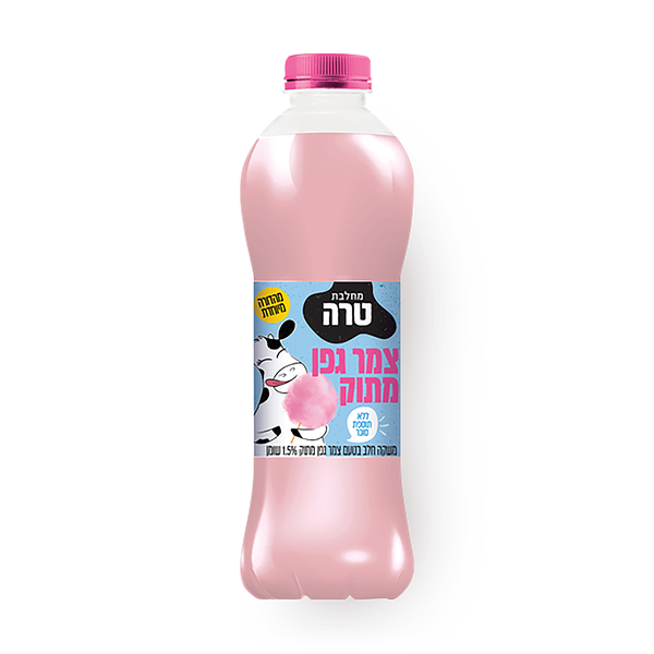 טרה משקה חלב צמר גפן מתוק