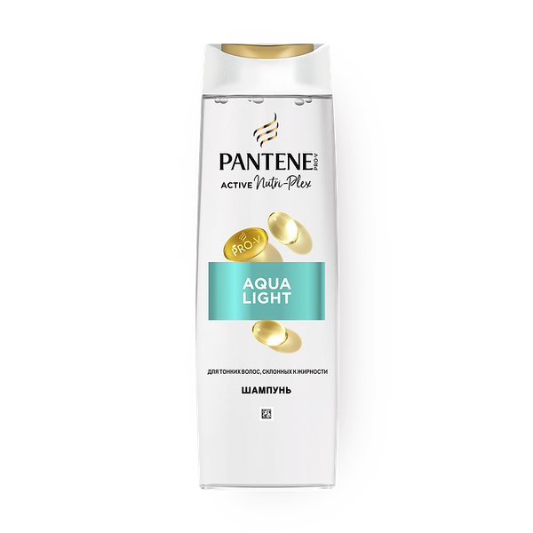 Шампунь Pantene Pro-V Aqua Light для тонких волос склонных к жирности