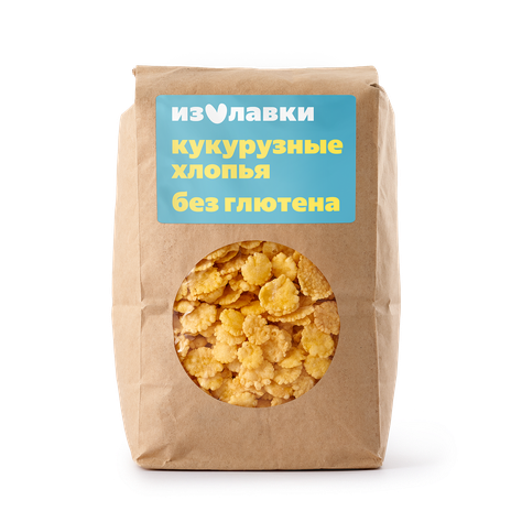 Хлопья кукурузные «Из Лавки» без глютена без добавления сахара, 400 г ...