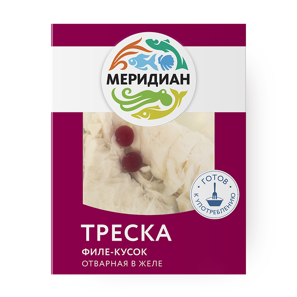 Треска атлантическая «Меридиан» отварная в желе