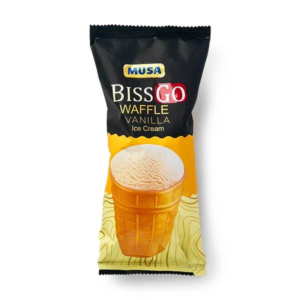 Мороженое Bissgo Vanilla Musa в стаканчике