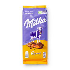Шоколад Milka молоч­ный Карамель