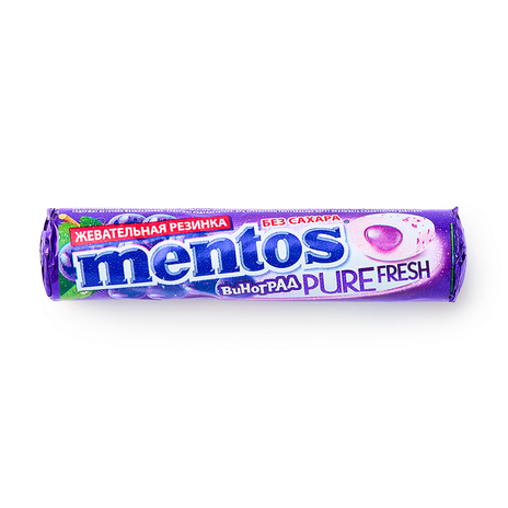 Жевательная резинка Mentos Pure Fresh виноград