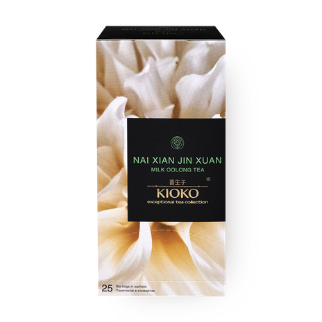 Чай Китайский Улун молочный Nai Xiang Gin Xuan Kioko в пакетиках