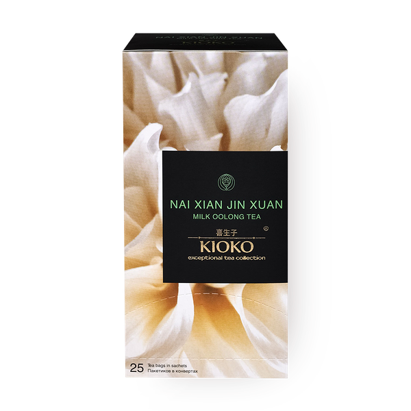 Чай Китайский Улун молочный Nai Xiang Gin Xuan Kioko в пакетиках