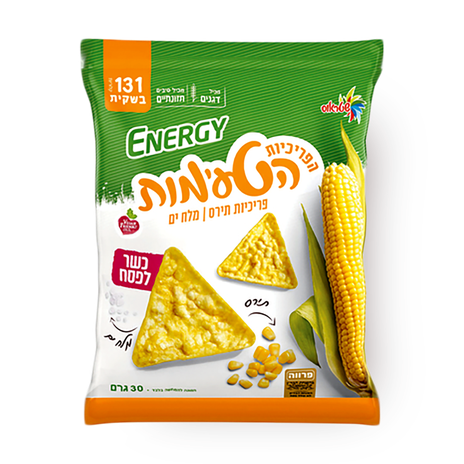 Energy corn crisps kosher for passover