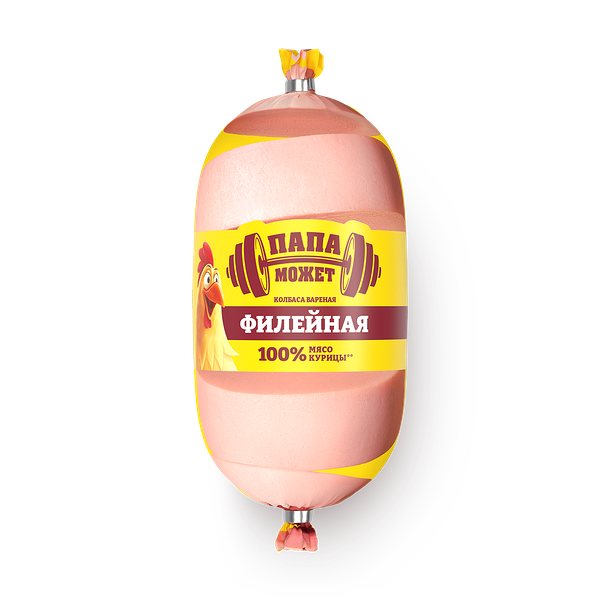 Колбаса варёная «Папа может» Филейная