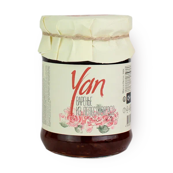 Варенье из лепестков роз Yan