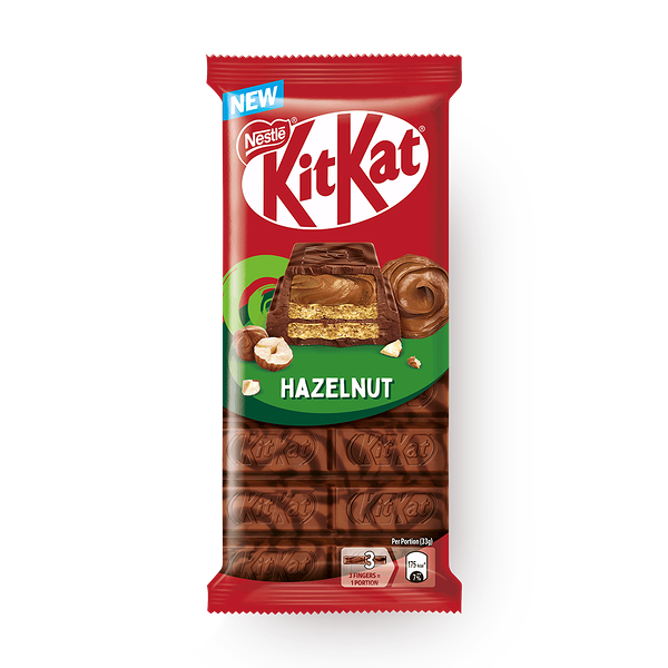Шоколад молочный и тёмный KitKat с хрустящей вафлей и фундуком