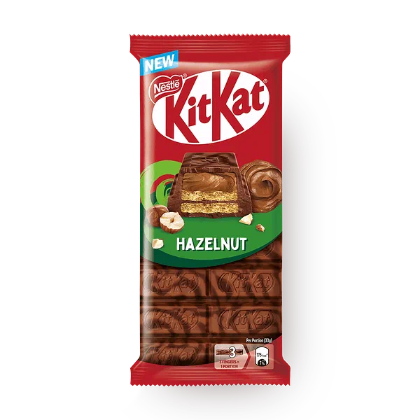 Шоколад молочный и тёмный KitKat с хрустящей вафлей и фундуком