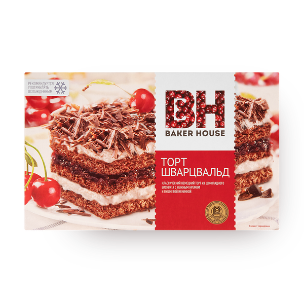 Торт бисквитный Шварцвальд Baker House