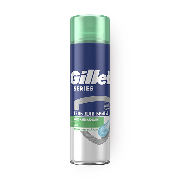 Гель для бритья Gillette Series для чувствительной кожи