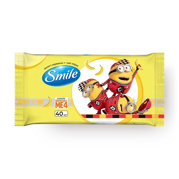 Влажные салфетки Smile Лицензионные герои