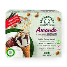 Мороже­ное на миндаль­ном молоке Sammontana Amando