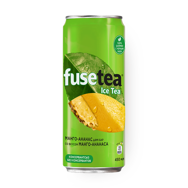 Чай холодный Fuse Tea манго-ананас