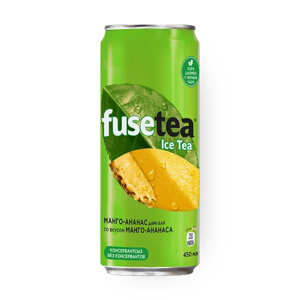 Чай холодный Fuse Tea манго-ананас