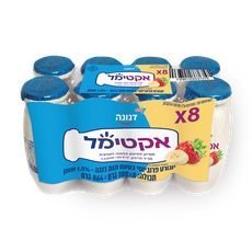 Actimel Strawberry banana yogurt drink 1.5% pack