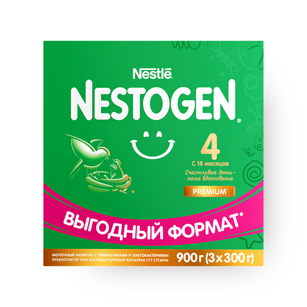 Смесь молочная сухая Nestogen 4 с 18 месяцев