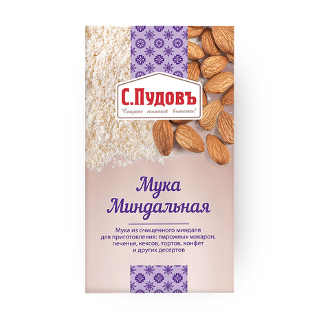 Мука миндальная «С.Пудовъ»