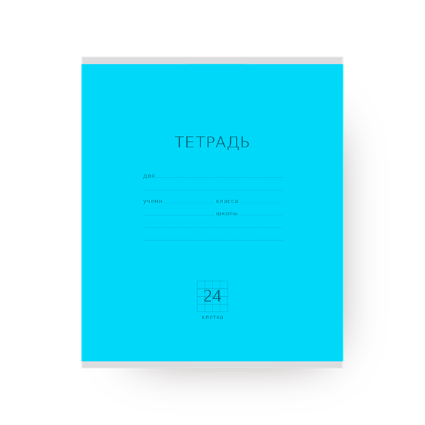 Тетрадь Erich Krause Классика клетка 24 листа ассорти