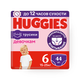 Подгузники-трусики Huggies для девочек 6 размер 15-25 кг