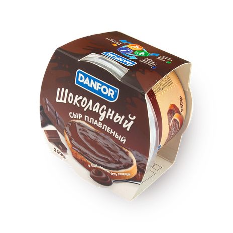 Сыр плавленый Danfor шоколадный