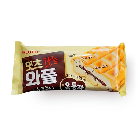 Мороженое Lotte в вафлях
